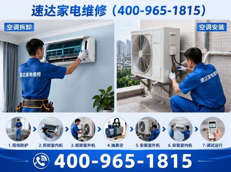 潮州空调维修展示图